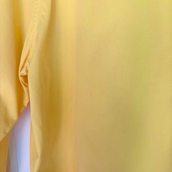 LA PAZ Peixoto Oversized Yellow Cotton Windbreaker- Unisex Medium - Picture 7 of 8